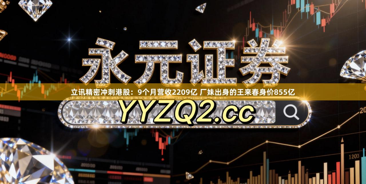 立讯精密冲刺港股：9个月营收2209亿 厂妹出身的王来春身价855亿